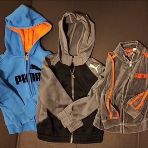 Boys PUMA Hoodie/Jacket Lot (Size 5)